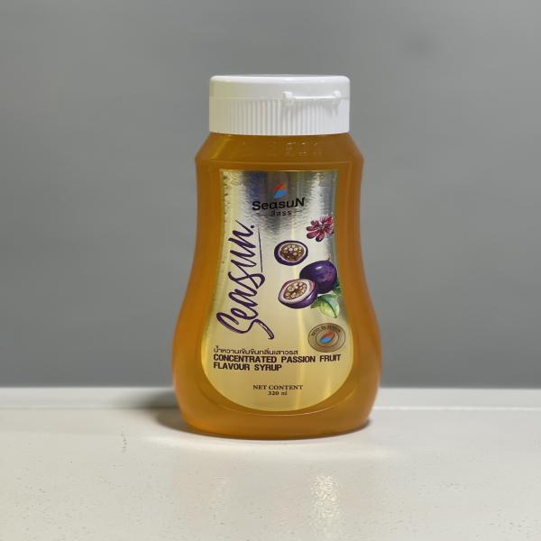 Concentrated passion fruit flavour syrup
