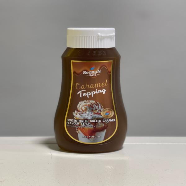Concentrated salted caramel flavour syrup