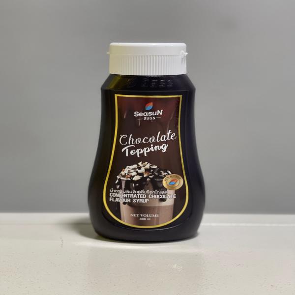 Concentrated chocolate flavour syrup