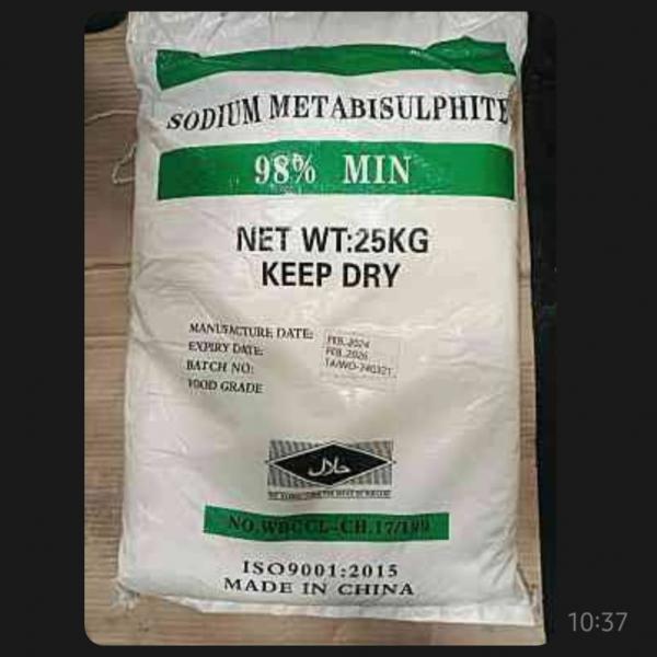 น้ำยาล้างเครื่องจักร / SODIUM META BISULFITE