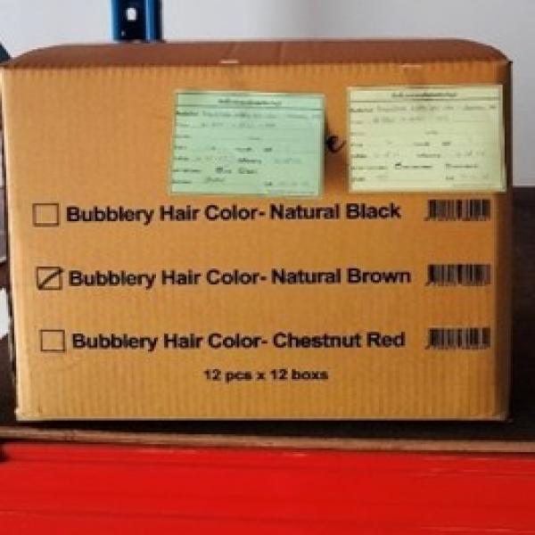 MORN 17 BUBBLE HAIR COLOR-RUBY RED (FOR WHITE/GREY HAIR)