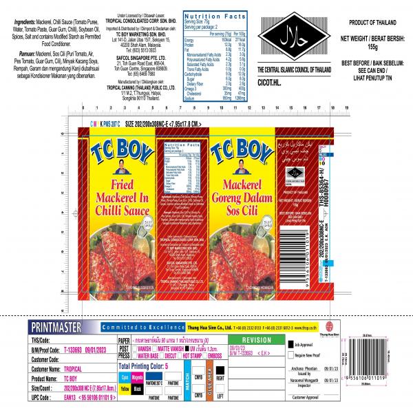 Fried Mackerel In Chilli Sauce