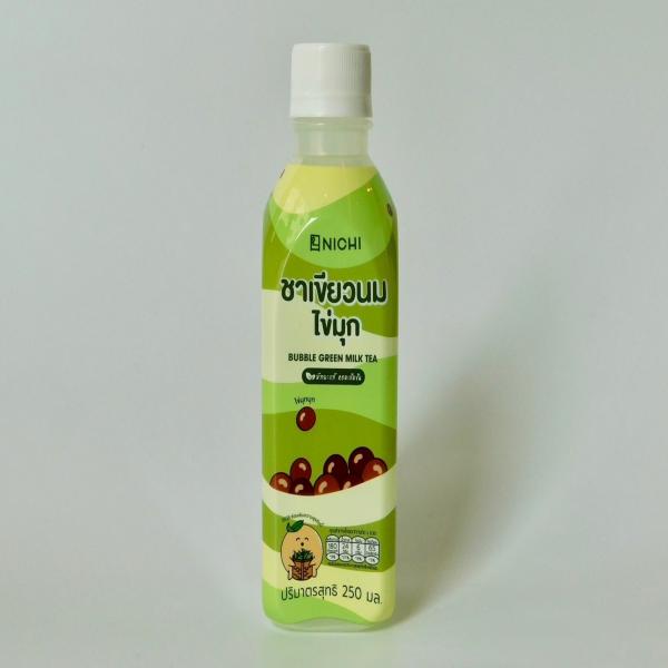 MATCHA GREEN TEA BEVERAGE WITH KONJAC PEARL(Nichi Brand)