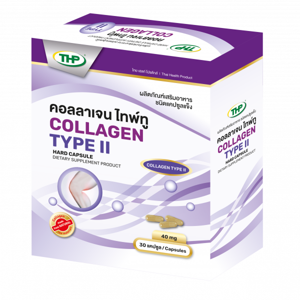 Collagen type II hard capsule dietary supplement product