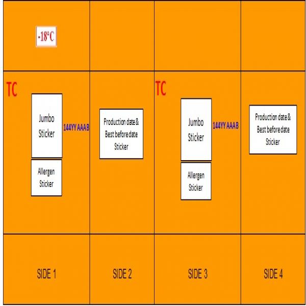 STEAM COOKED CHICKEN INNER FILLET HALF CUT