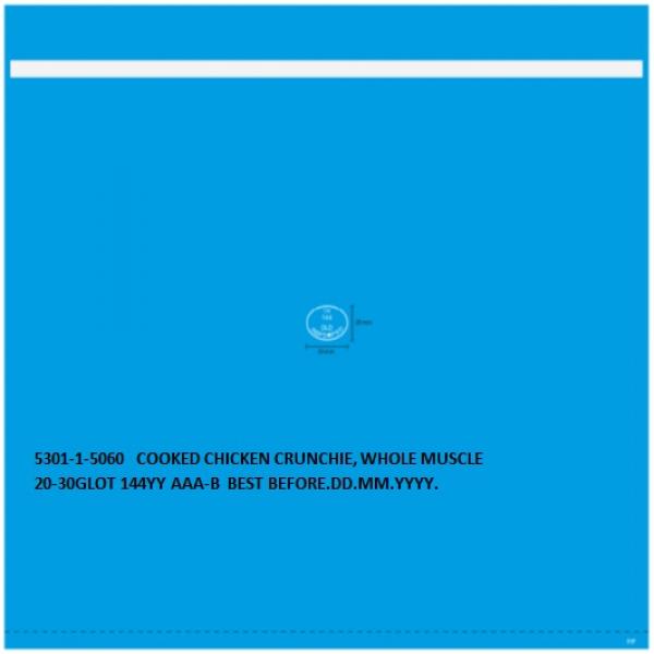 COOKED CHICKEN CRUNCHIE, WHOLE MUSCLE