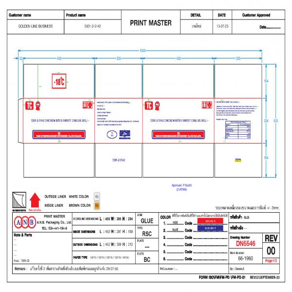 อกไก่ทอด