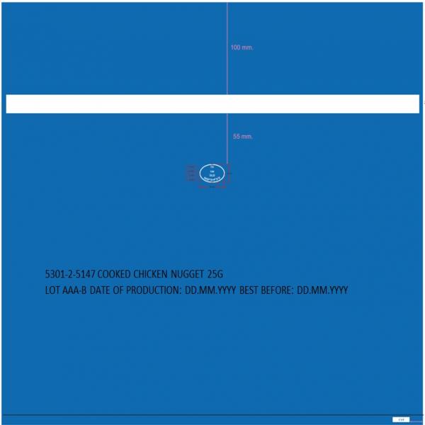 COOKED CHICKEN NUGGET