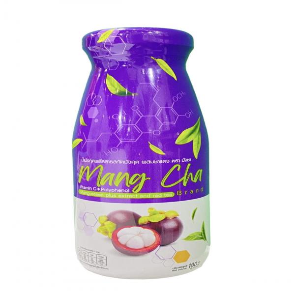 Dietary supplement Product Mangosteen Juice Plus Mangosteen Extract with Red Tea
