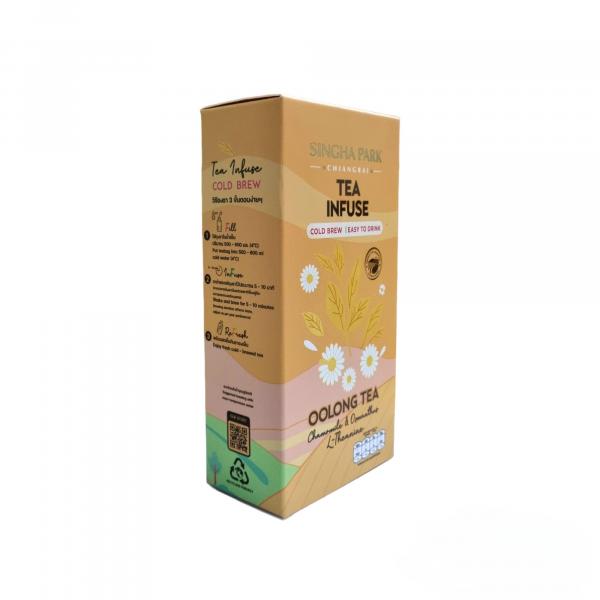 เครื่องดื่มชาอู่หลงผสมดอกคาโมมายล์, ดอกหอมหมื่นลี้และแอล-ธีอะนีน