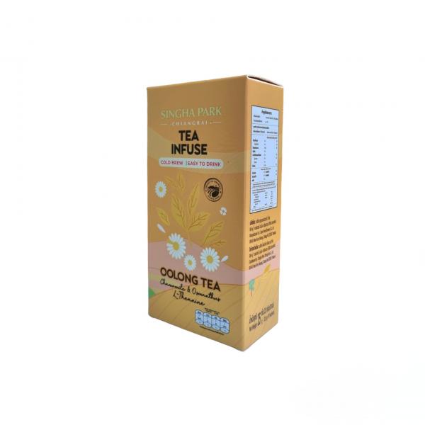 เครื่องดื่มชาอู่หลงผสมดอกคาโมมายล์, ดอกหอมหมื่นลี้และแอล-ธีอะนีน