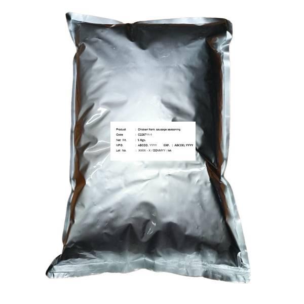 Chicken frank sausage seasoning
