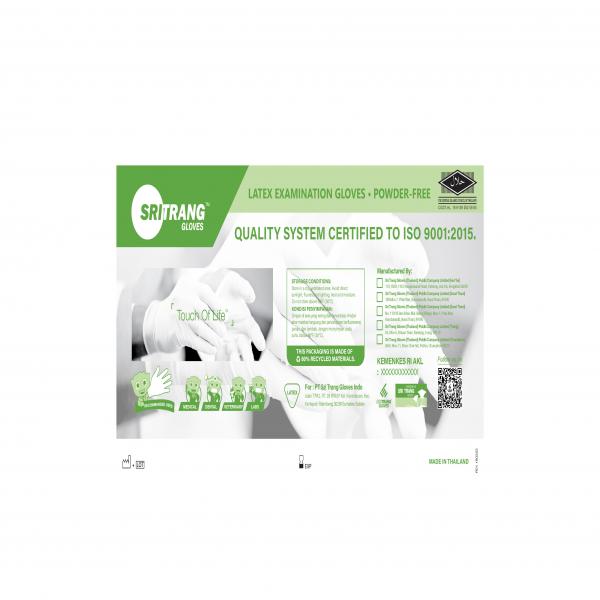 Latex Powder-Free Examination Gloves (ViVa)