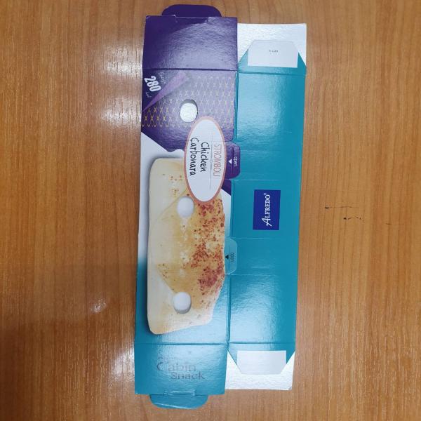 Stromboli Chicken Carbonara