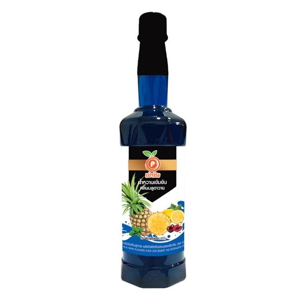 น้ำหวานเข้มข้นกลิ่นบลูฮาวาย (ผลิตภัณฑ์สำหรับราดขนมและเครื่องดื่ม)