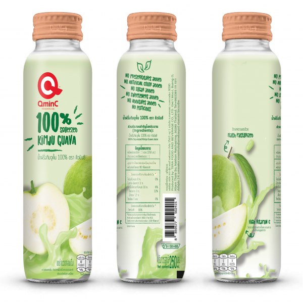 น้ำฝรั่งกิมจูคั้น 100%