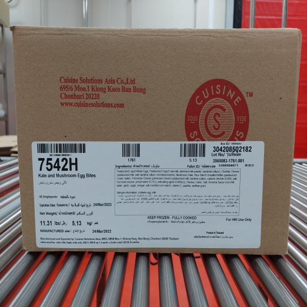 Kale and Mushroom Sous-Vide Egg Bite (7542)