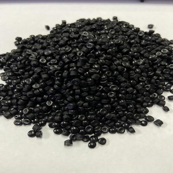 PCRH03BB - 100% Recycled post-consumer High density polyethylene plastic pellet