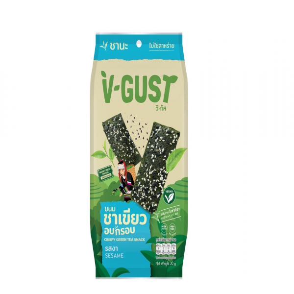 CRISPYGREEN TEA CRISPY SNACKS SESAME