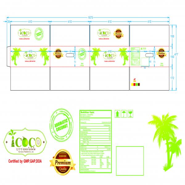 ผลิตและส่งออกมะพร้าวน้ำหอมควั่น