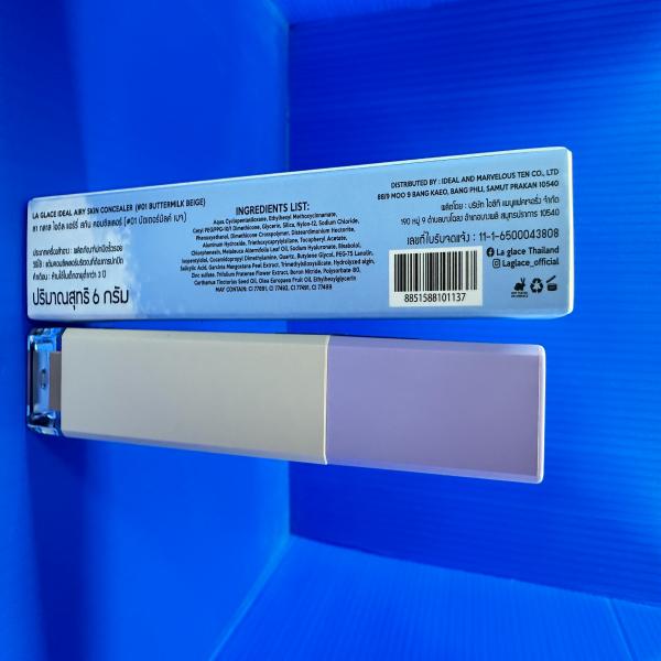 LA GLACE IDEAL AIRY SKIN CONCEALER #01 BUTTERMILK BEIGE (6 g)