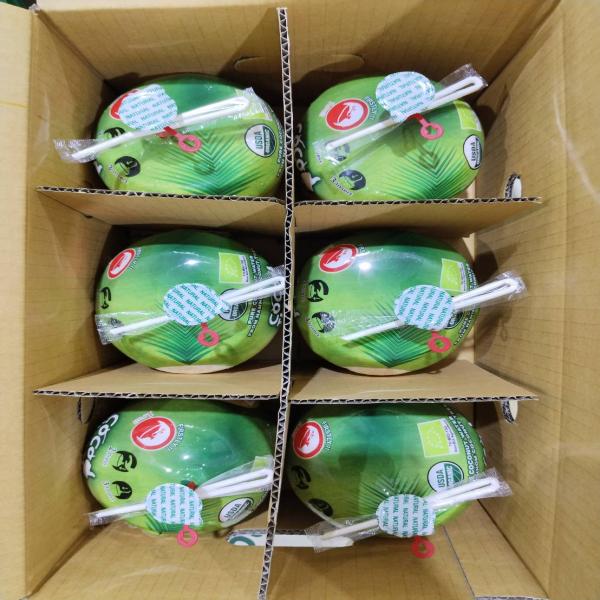 ORGANIC FRESH AROMATIC COCONUT EASY TO DRINK COCO THUMB BRAND