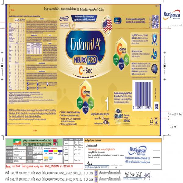 Enfamil A+ NeuroPro 1 C-Sec