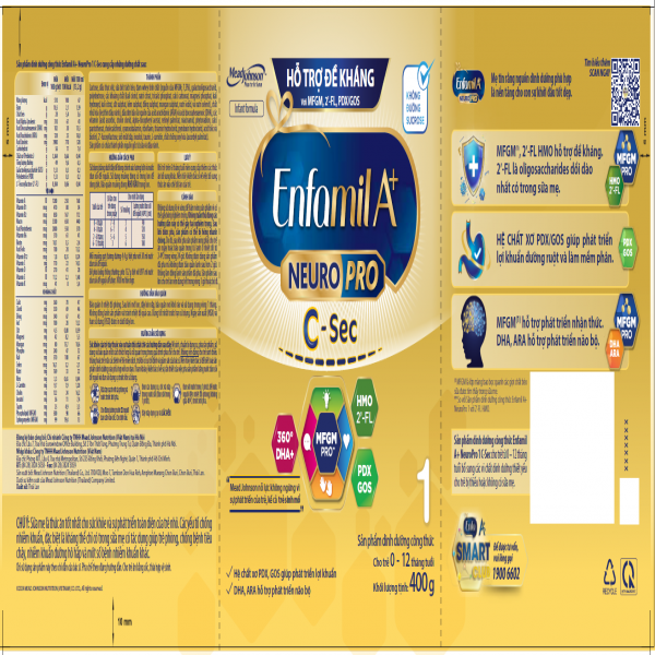 Enfamil A+ NeuroPro 1 C-Sec