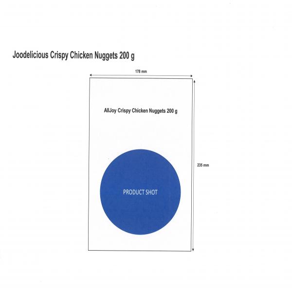Joodelicious Crispy Chicken Nuggets 200 g