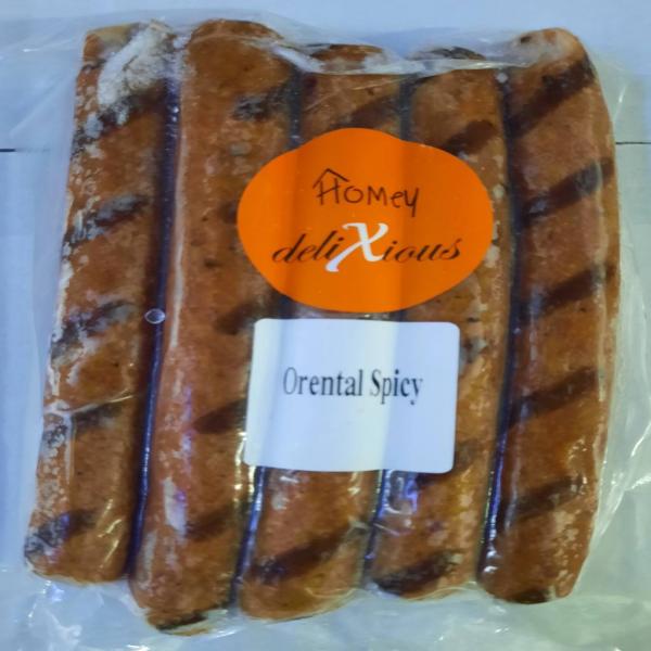 Oriental Spicy-Grilled Sausage