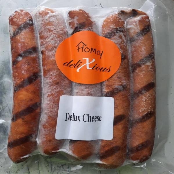 Deluxe Cheese-Grilled Sausage