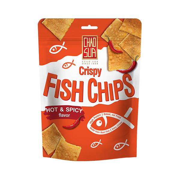 ปลาแผ่นกรอบรสฮอทแอนด์สไปซี่