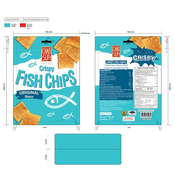 ปลาแผ่นกรอบรสออริจินัล