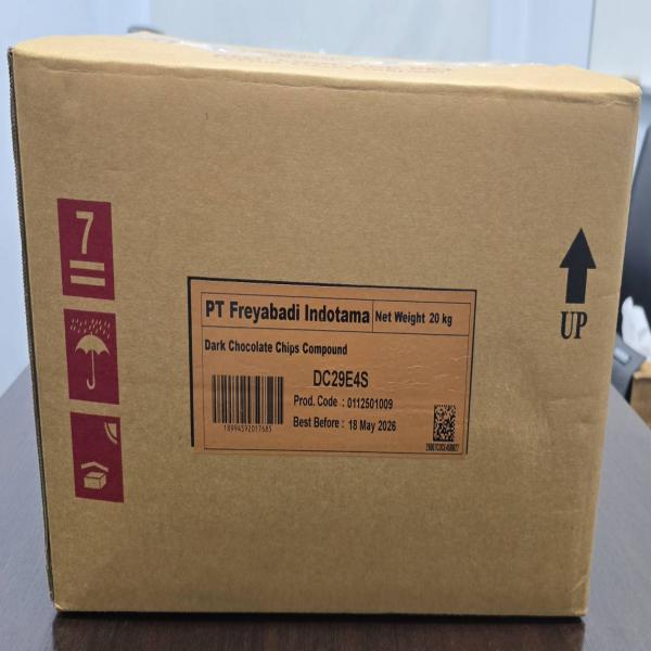 ดีซี29อี4เอส ดาร์ก ช็อกโกแลต ชิพส์ คอมพาวด์ (ผลิตภัณฑ์สำหรับเบเกอรี่รสช็อกโกแลต)