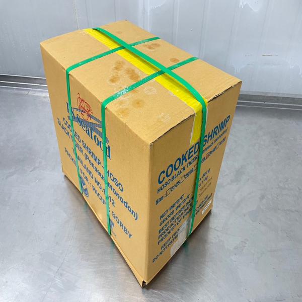 กุ้งกุลาดำทั้งตัวต้มแช่เยือกแข็ง