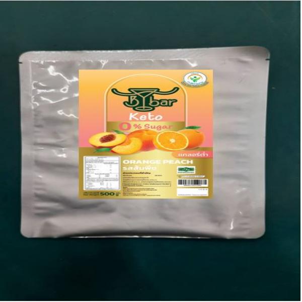 Orange Peach Flavour Beverage Powder