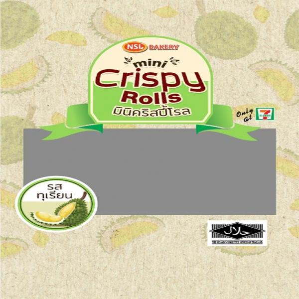 MINI CRISPY ROLL DURIAN FLAVOUR (45 G)