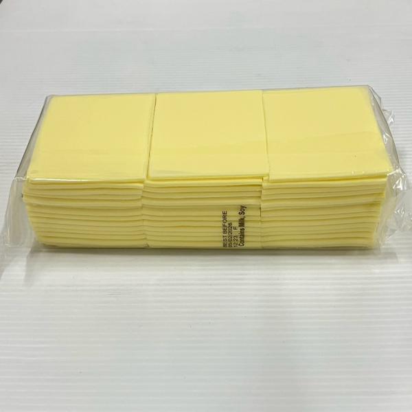 WHITE BURGER SLICES PROCESSED CHEESE