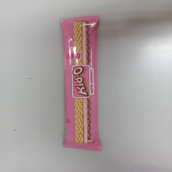 Kid-O Wafer Sandwich Strawberry Flavour