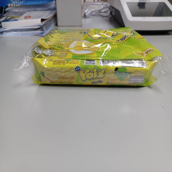 วาฟเฟิลไส้ครีมกลิ่นเลมอน
