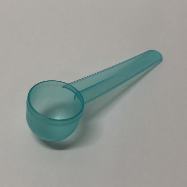 ช้อน พีพี 8.8 เอ็มแอล สีฟ้า แพคซองตัด / แพคซองต่อเนื่อง