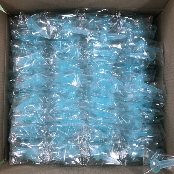 ช้อน พีพี 8.8 เอ็มแอล สีฟ้า แพคซองตัด / แพคซองต่อเนื่อง