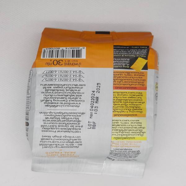 Natural dried mixed fruits