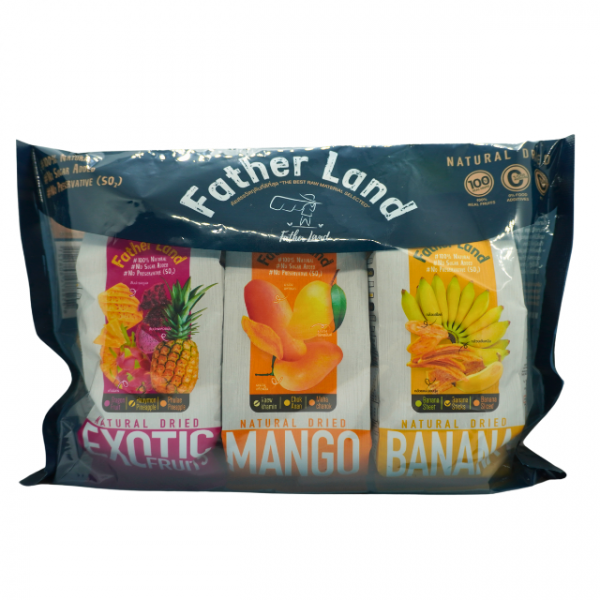 Natural dried mixed fruits