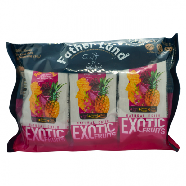 สับปะรด แก้วมังกร อบหนึบ