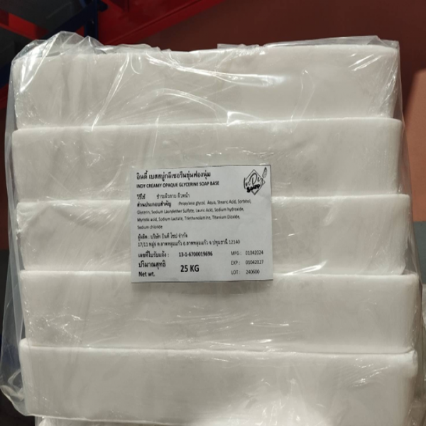 INDY CREAMY OPAQUE GLYCERINE SOAP BASE