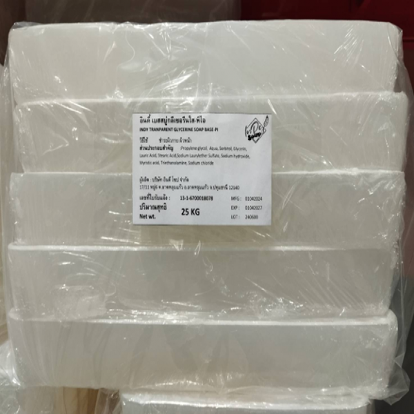 อินดี้ เบสสบู่กลีเซอรีนใส-พีไอ