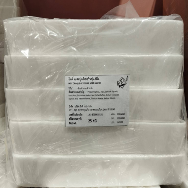 INDY OPAQUE GLYCERINE SOAP BASE-PI