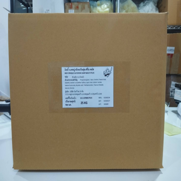 อินดี้ เบสสบู่กลีเซอรีนขุ่น-พีไอ พลัส