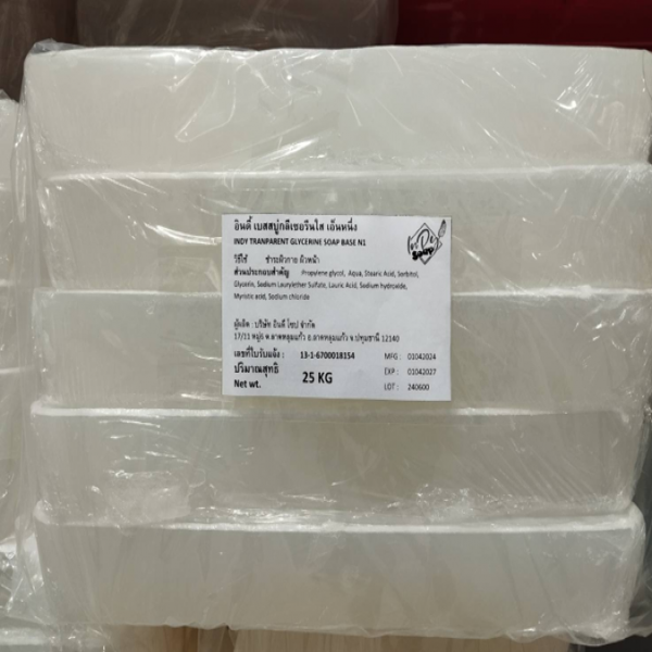 อินดี้ เบสสบู่กลีเซอรีนใส เอ็นหนึ่ง